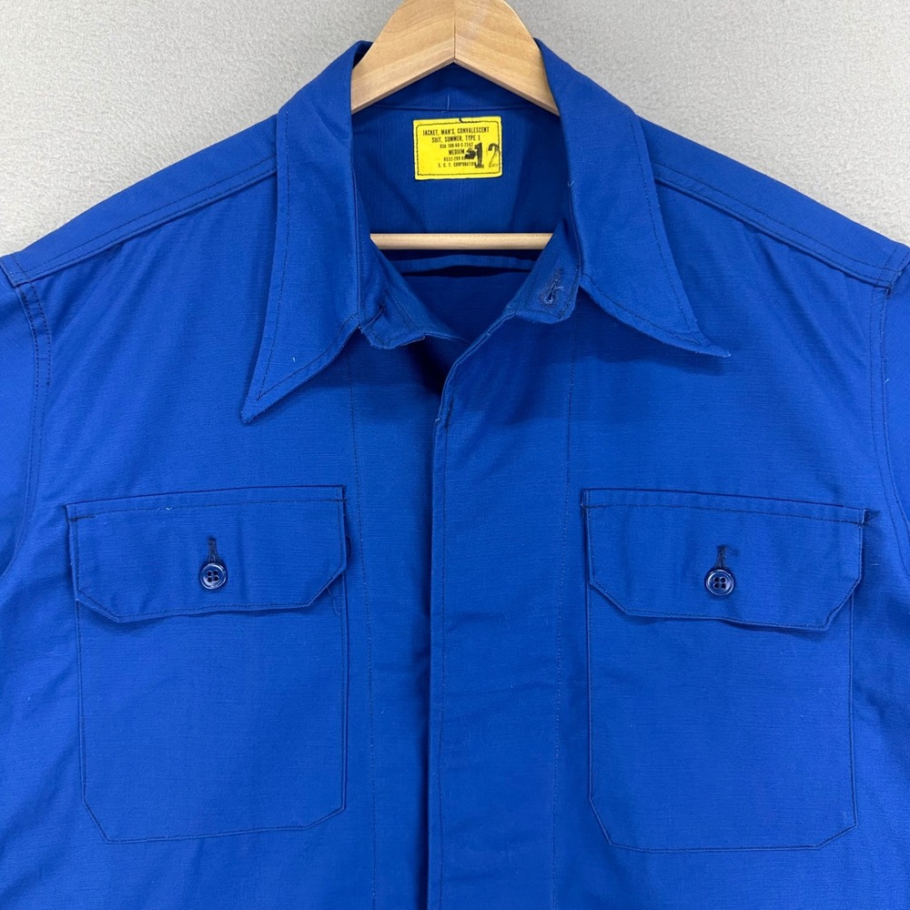 Vietnam Military Medic Convalescent Suit Jacket Type 1 Medium Short Sleeve 1968